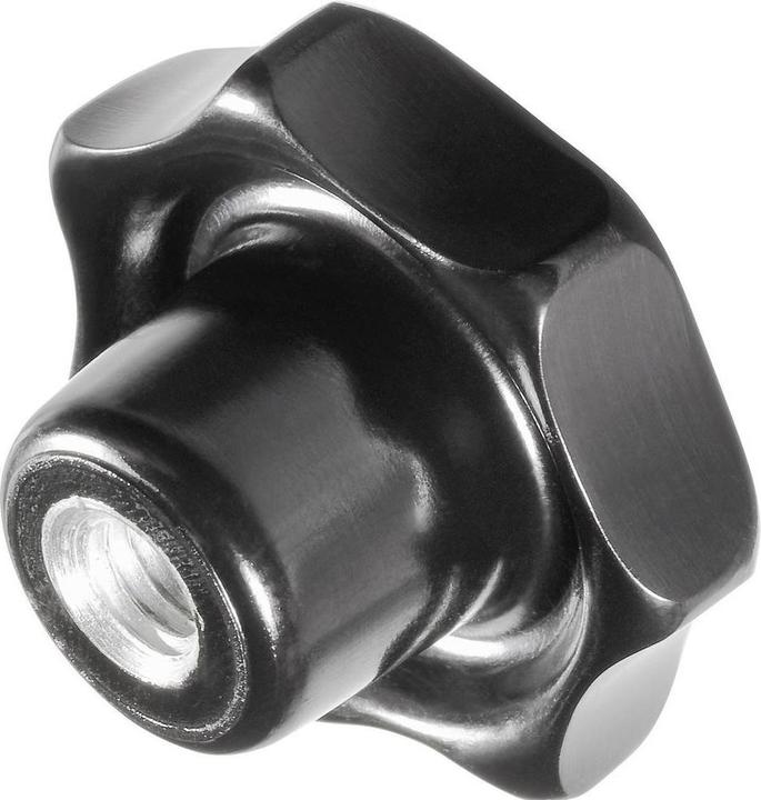 Actual product image Toolcraft Star handle M5 Handle: Kunstst (10 pcs.)