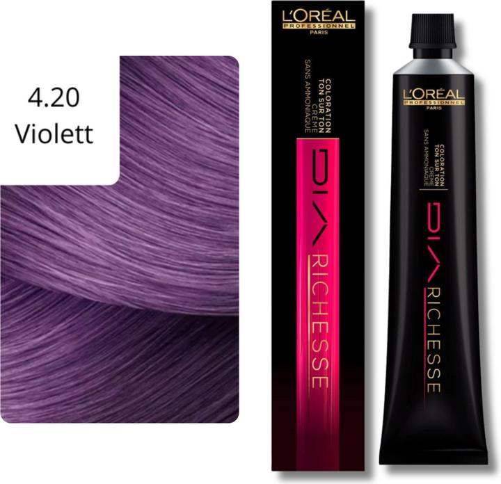 Actual product image L'Oréal Professionnel Dia Richesse (4.20 Purple)