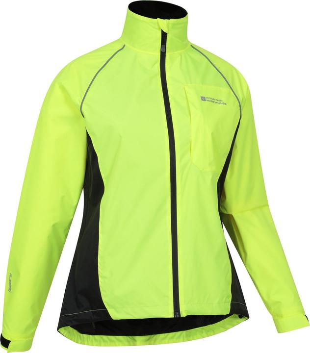 Actual product image Mountain Warehouse Womens/Ladies Adrenaline II Iso-Viz Waterproof Jacket (46 D)