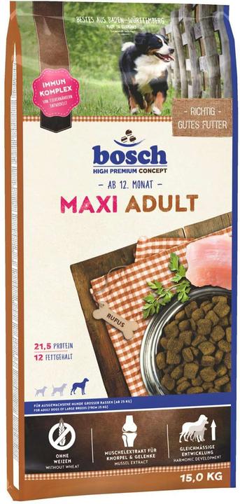 Image du produit Bosch Petfood Maxi Adulte (Adulte, 1 pcs, 15000 g)