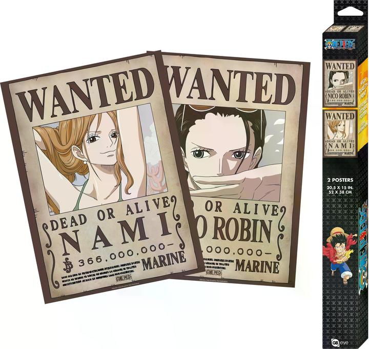 Actual product image GB Eye One Piece - Nami & Robin