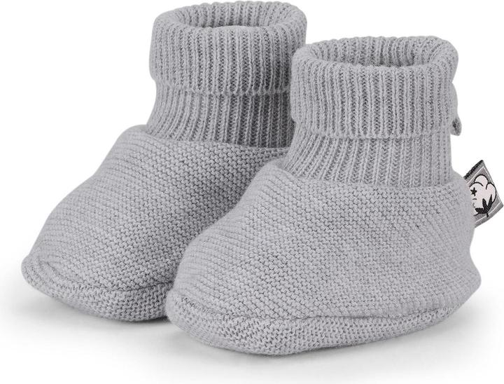 Image du produit Sterntaler Chaussettes Bébé Chaussure en tricot Gris Clair Mélange Gr. 16 (16)