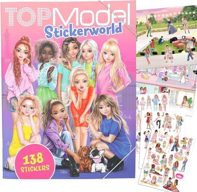 Produktbild Magni Stickerbuch TOPModel Stickerworld