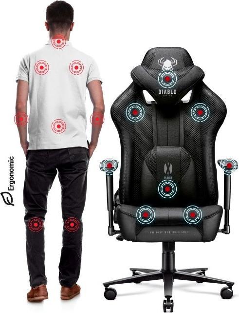 Immagine prodotto Diablo Fotel Chairs X-PLAYER 2.0 Dimensione Normale Czarny