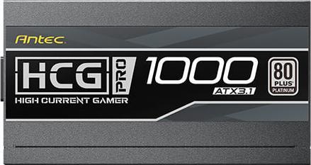 Actual product image Antec Power supply HCG 1000 PRO P EC ATX3.1 Modular 80+ Platinum retail (1000 W)