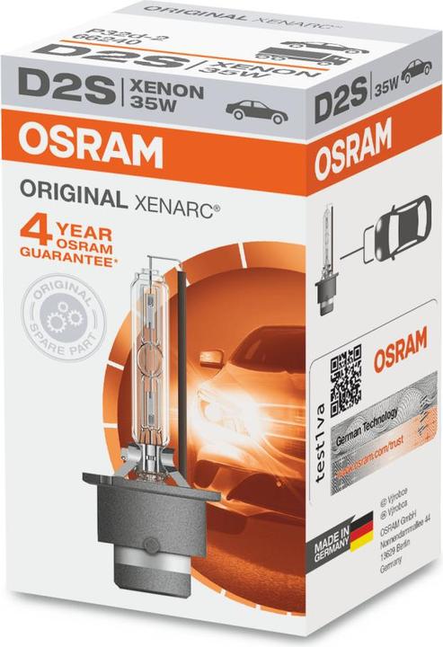 Actual product image Osram Xenarc Original D2S (D2S)