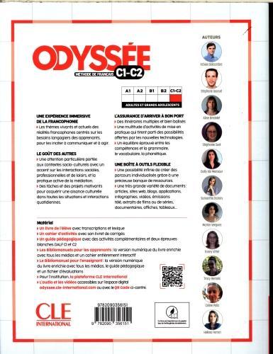 Produktbild Odyssée : méthode de français C1, C2 (Französisch, Collectif, 2024)