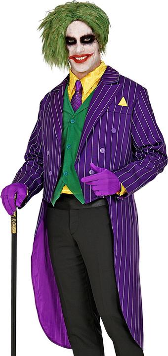Produktbild Widmann Evil Joker Clown Frack mit eingenähter Weste und Hemd (L)