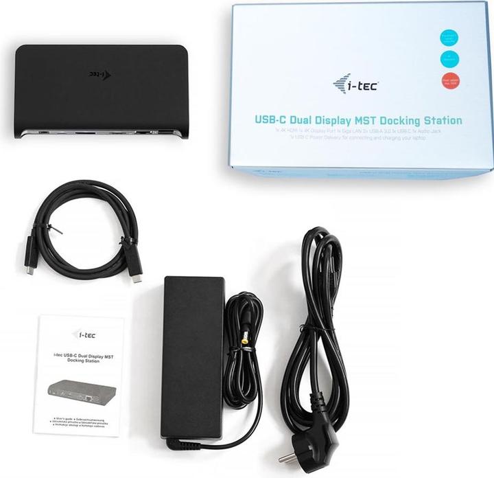 Actual product image i-tec C31dualdockpd (USB-A, USB-C, 3 Ports)