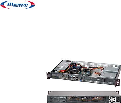 Actual product image Supermicro SC505-203B: Server housing 19".