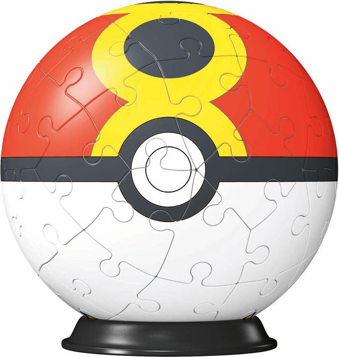 Produktbild Ravensburger 3D Puzzle 11628 - Puzzle-Ball Pokémon Pokéballs - Wiederball - (EN) Repeat Ball - für (54 Teile)