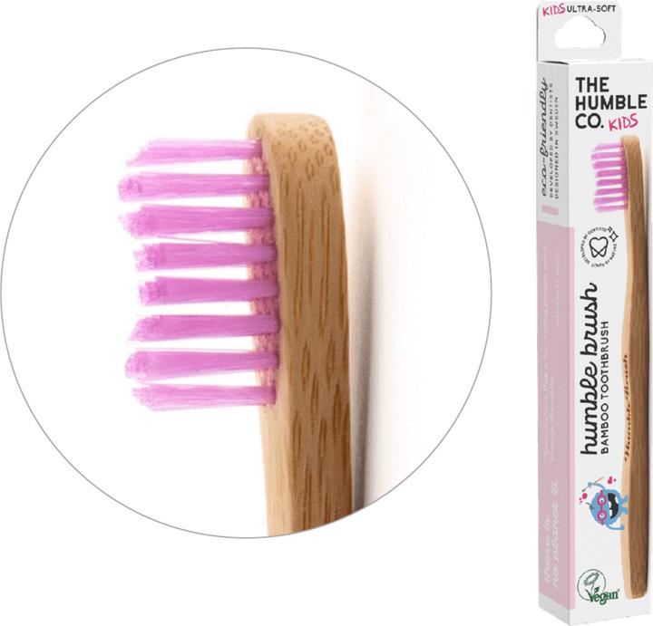 Image du produit The Humble Co. Brosse à dents enfants (Ultra doux, 1 x)