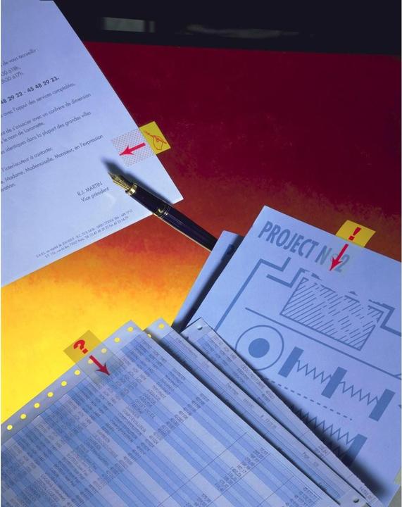 Image du produit Post-it Symbole des onglets de l'index (25 x 43 mm)