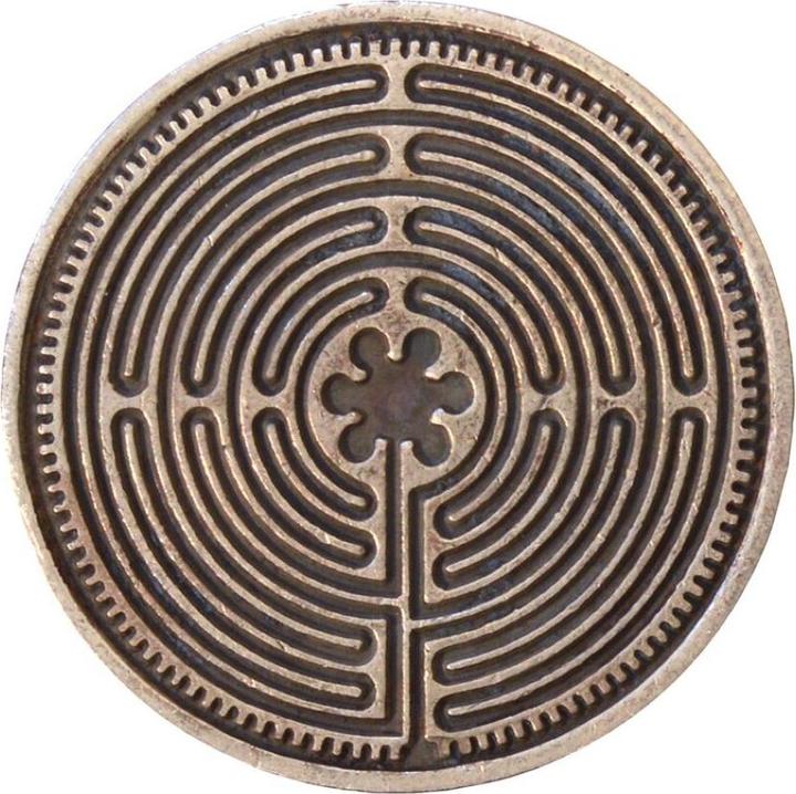 Produktbild Saraswati Glücksmünze Labyrinth Chartres.FM351 (2014)