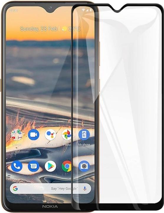 Produktbild Screenguard Nokia 5.3 Full Screen Panzerglas Schutzfolie 2.5D 9H (1 Stück, Nokia 5.3)