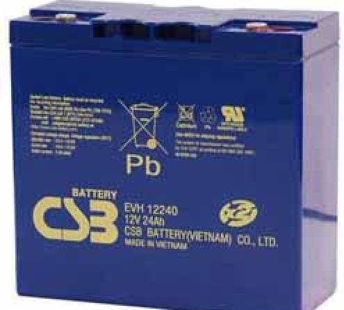 Actual product image CSB Battery LeadBattery EVH 12240 (12 V, 24000 mAh)