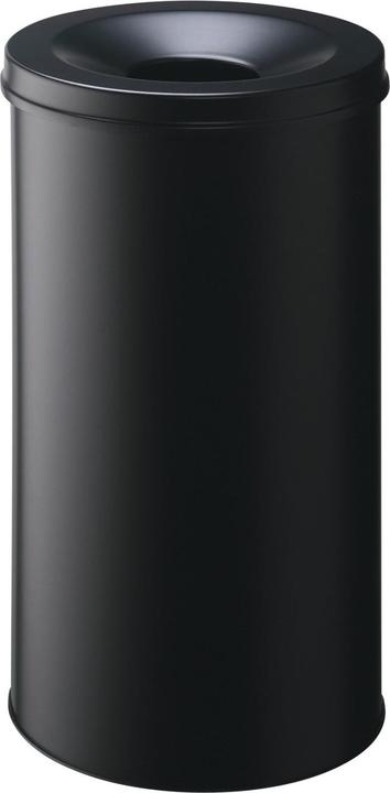 Produktbild Durable Mülleimer - rund - 60 L - Stahl - Schwarz (60 l)