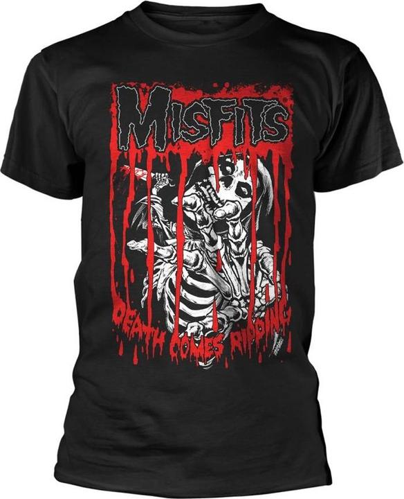 Misfits Death Comes Ripping TShirt (XL)