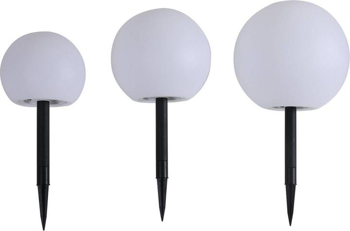 Image du produit Lindby Lago Solaire Lumière 3 pcs. Blanc (20 lm, IP44)