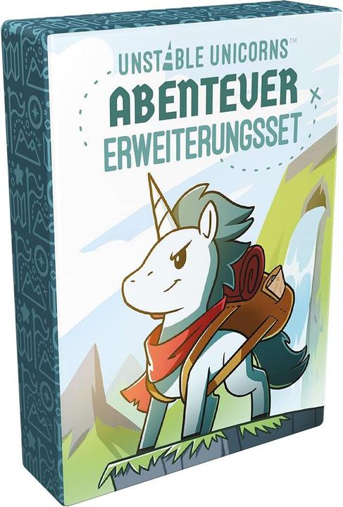 Actual product image Unstable Games TTUD0009 - Unstable Unicorns - Adventure, for 2-8 players, from 18 years (DE expansion) (German)