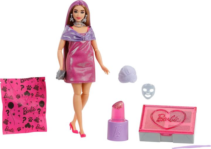 Immagine prodotto Barbie Party Unboxed Glam Party Series - Pink Curvy Doll