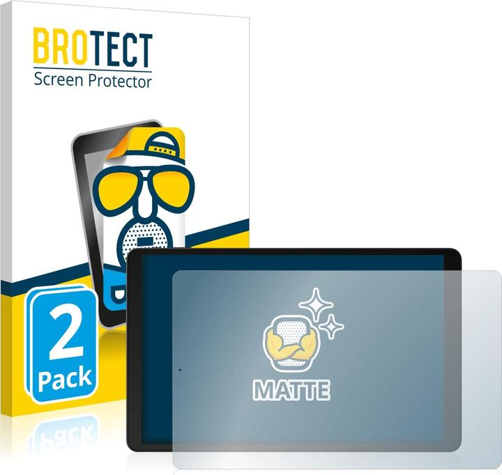 Actual product image BROTECT Anti-glare screen protector matt (2 Piece, Space One 10 LTE)