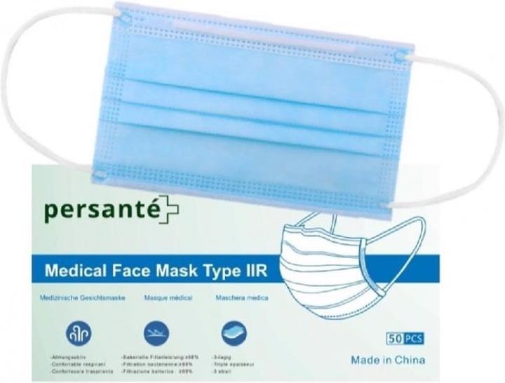 Actual product image Persanté Hygiene mask (Type IIR, 50 x)
