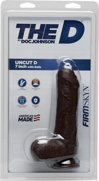 Actual product image Doc Johnson Uncut D with Balls