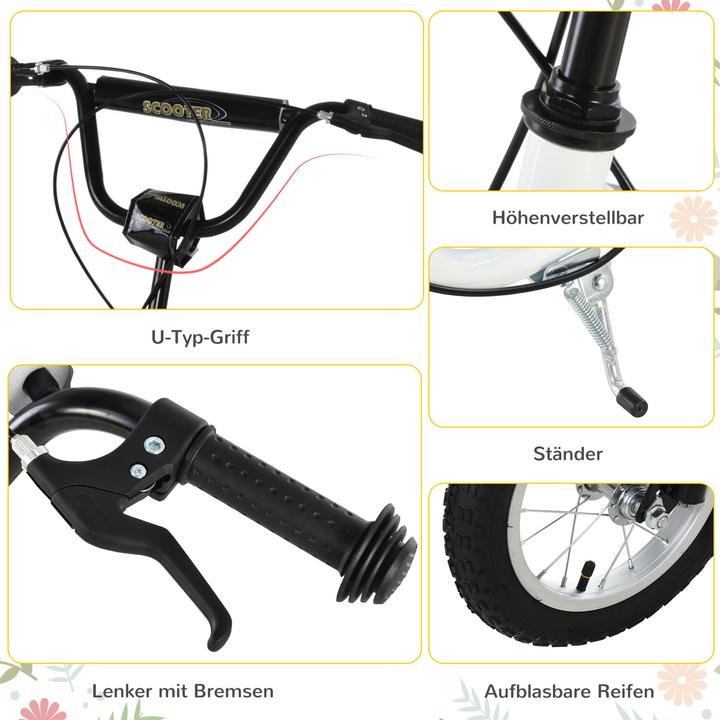 Produktbild Homcom Tretroller mit Handbremse