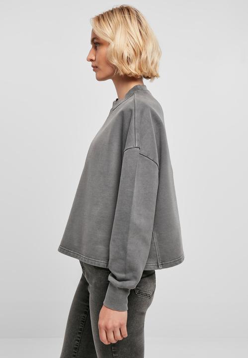 Actual product image Urban Classics Ladies Heavy Terry Garment Dye Crewneck - 19387 (5XL)