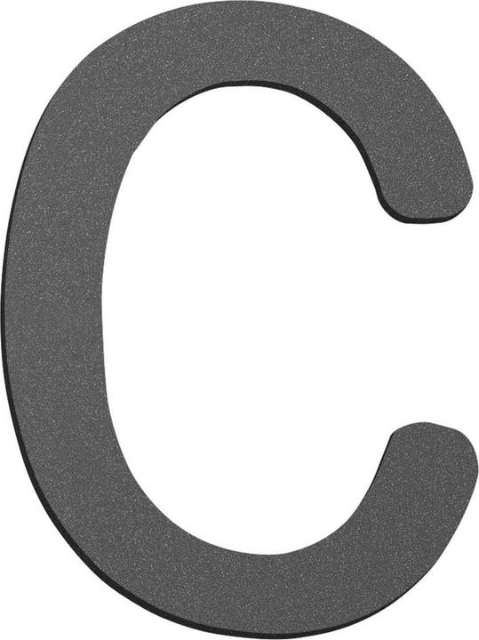 Actual product image CMD House number small IP44 anthracite Made in Germany CMD-canthracite
