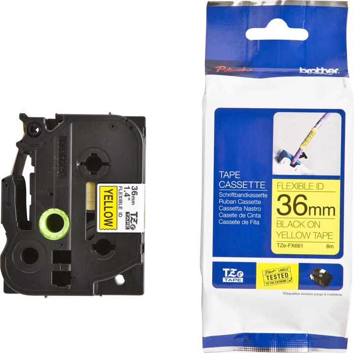 Brother P-Touch (4 cm, Yellow)