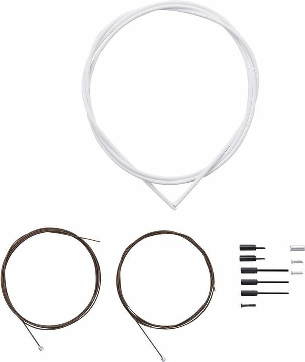 Actual product image Shimano Dura-Ace cable set polymer coated