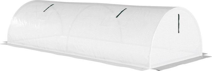 Produktbild Swisshandel24 Foliengewächshaus, Runddach, winterfest 200x80x45cm Tomatengewächshaus, Grün