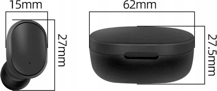 Produktbild PhoneLook Kabellose Bluetooth Kopfhörer A6S inkl. Mikrofon, Touch Control und Lade Etui mit LED Anzeige (Kabellos)