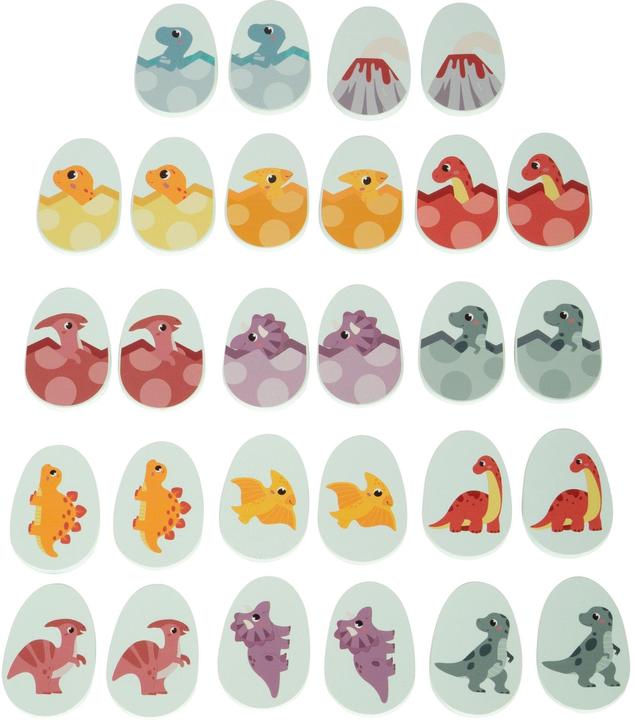 Actual product image small foot Memory "Dino" (Multilingual)