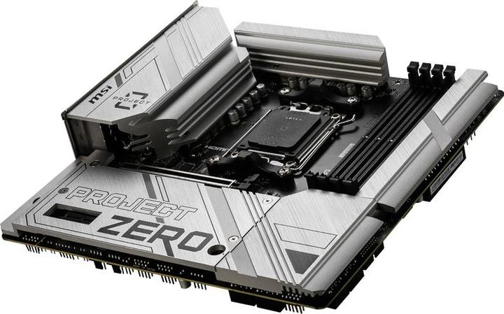 Produktbild MSI B650M PROJECT ZERO (AM5, AMD B650, mATX)