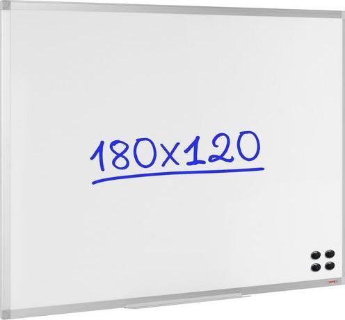Image du produit Viking Tableau blanc émaillé Superior Magnétique 1800 mm x 1200 mm (180 x 120 cm)