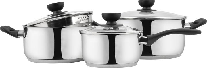 Actual product image Day Cookware Set 6 pcs W/Lid (742000) (24 cm, Pan set + pot set, Aluminium)
