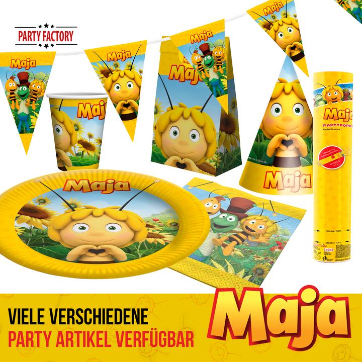 Produktbild Partyfactory Biene Maja (20 x, 33 x 33 cm)