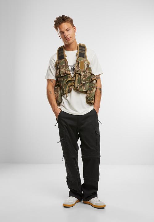 Actual product image Brandit Tactical waistcoat, one size only Colour Tactical camouflage pattern (L)