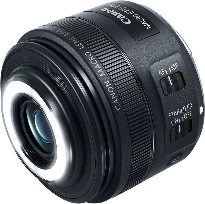 Image du produit Canon EF-S 35mm f/2.8 IS Makro STM - Import (Canon EF-S, APS-C / DX)
