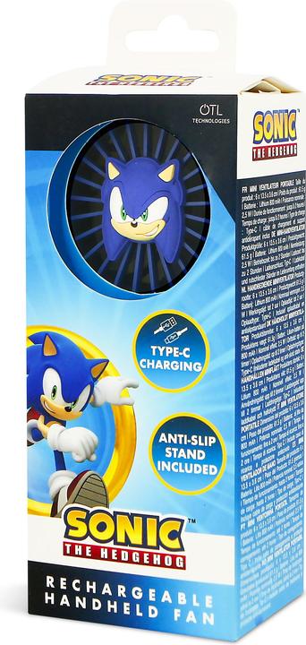 Actual product image OTL Children's hand fan with brushless motor and 2 speed levels, long running time with powerful Li-I