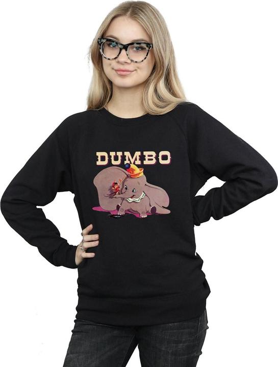 Actual product image Disney Womens/Ladies Dumbo Timothy's Trombone Sweatshirt (L)