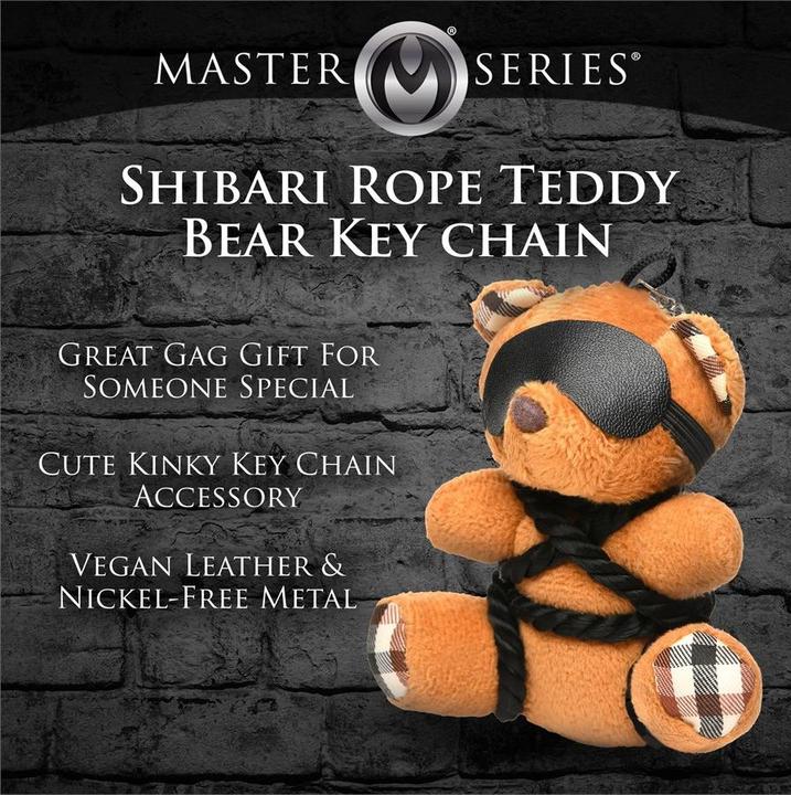 Image du produit Master Series Seil Teddybär Schlüsselanhänger