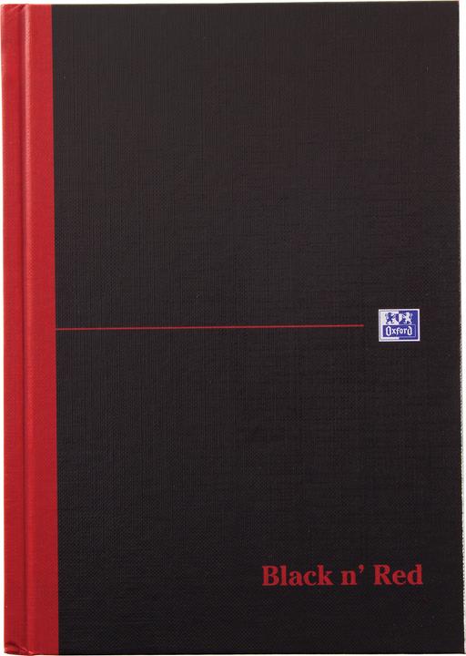 Produktbild Oxford Black n'Red (A5, Liniert, Harter Einband)