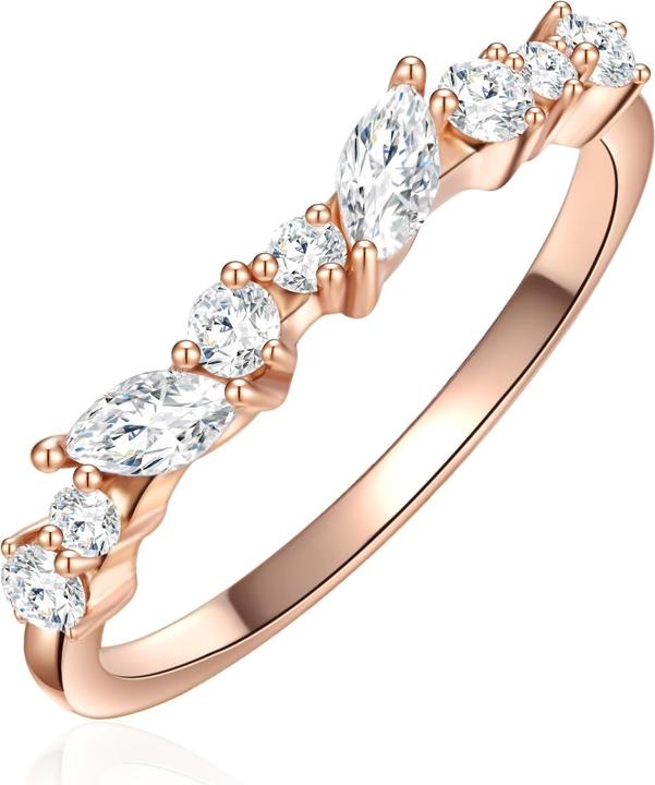 Produktbild Glanzstücke München Damen Sterling Silber Zirkonia roségold - 29898 (60, 925 Silber)