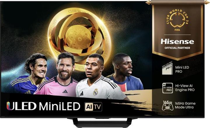 Produktbild Hisense TV 100U7Q PRO 100" Mini-LED 4K, 165Hz, 2'000 Nits (100", LED, UHD, 2025)