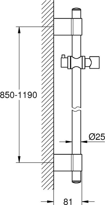 Produktbild Grohe Duschgleitstange Rainshower