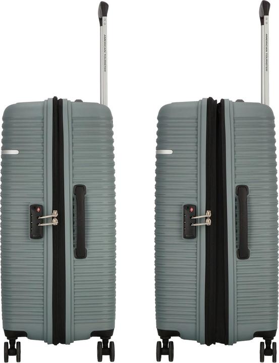 Immagine prodotto American Tourister Liftoff 4 Rollen Kofferset 3-teilig mit Dehnfalte (208 l, XL (da 115l))